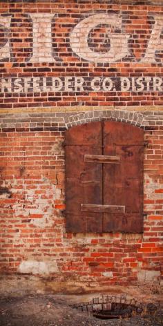 
                    
                        Old brick and door
                    
                