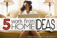 Easy ways for stay at home moms to still contribute financially - http://moneyformoms.fastprofitpages.com/?id=PSENTRPRSE