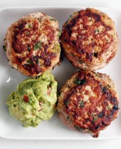 Paleo Jalapeno Chicken Burgers with Guacamole --- Does anyone have a good suggestion on how to make paleo chicken/ turkey burgers stay together?