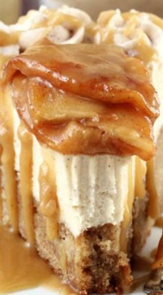 
                    
                        Caramel Apple Blondie Cheesecake- can't say I'll actually get to making it but OMG!
                    
                