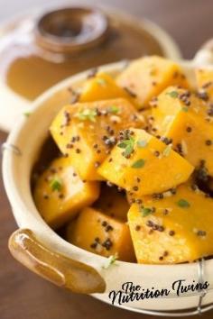 Brown butter butternut squash