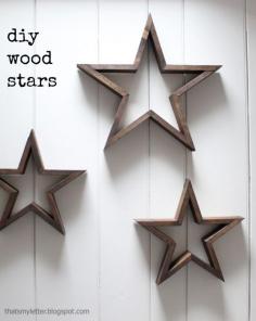 DIY Wooden Star | Free & Easy Plans | Rogue Engineer - LINK TO BETTER INSTRUCTIONS
