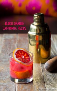 
                    
                        The Blood Orange Caipirinha Recipe on ASpicyPerspective... #cocktails
                    
                