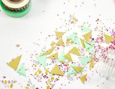 
                    
                        Learn how to make confetti with washi tape - you won't believe how easy it is!
                    
                