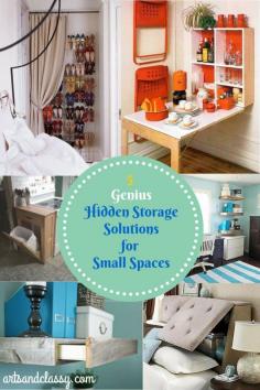 
                    
                        5 Genius Hidden Storage Solutions for a Small Space!
                    
                