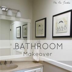 
                    
                        Bathroom Makeover - you won't believe the before pictures!
                    
                
