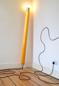 
                    
                        This Lamp Looks Like a Giant Pencil - Neatorama
                    
                