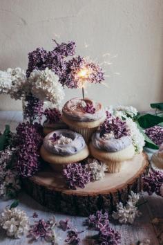 Petit Fours / Wedding Style Inspiration / LANE OOHH so Good! Lavender inspired wedding food