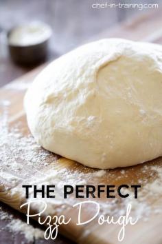 
                    
                        The PERFECT Pizza Dough - This recipe is fool-proof and whips up SO FAST! Perfect every time!
                    
                