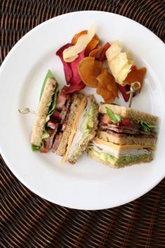 
                    
                        Club sandwiches, like burgers or fried chicken, come in a myriad of styles and spinoffs. Some prefer turkey to chicken, rye bread to white, or aioli to mayonnaise. This recipe isn't a true classic club, as it has whole wheat bread, avocado, cheese, and mustard, but I consider it to be the best.
                    
                