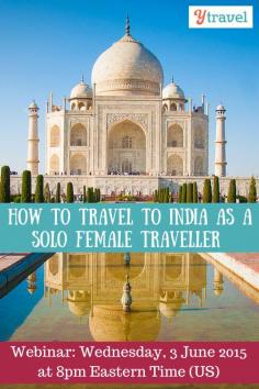 
                    
                        Do you want to know how you can travel safely as a solo female traveller to India AND have a great time?  India travel experts, Mariellen Ward from Breathe Dream Go and Reena Tory, from Mantra Wild Adventures, will be joining us to talk about the realities of travel in India as a solo female traveller. (You’ll also get a chance to ask any pressing questions about travel in India!)
                    
                