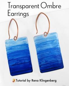 
                    
                        Transparent Ombre Earrings - Tutorial by Rena Klingenberg
                    
                