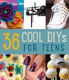 
                    
                        36 Fun DIY Projects For Teenagers | Cool Crafts for Teens | Quick & Easy Tutorials That Your Teen Will Love! By DIY Ready diyready.com/...
                    
                