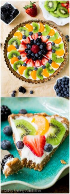 
                    
                        New on my blog! Healthy, feel-good, SUPER EASY! Greek Yogurt Fruit Tart.
                    
                