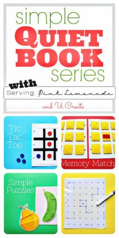 
                    
                        Simple Quiet Book Series with free templates!
                    
                