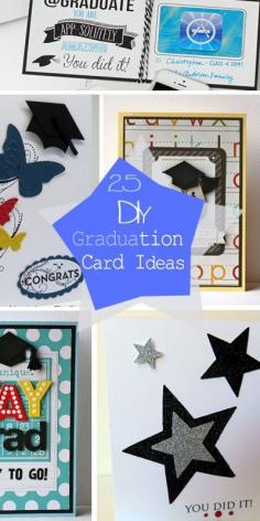 
                    
                        25 DIY Graduation Card Ideas!
                    
                