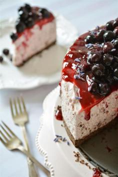 
                    
                        aspberry Shaved Chocolate Cheesecake with Blueberries and Lavender
                    
                