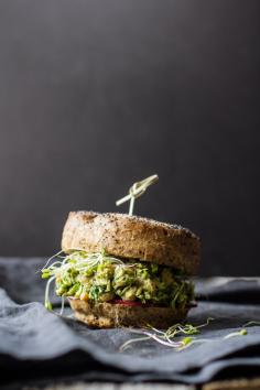 
                    
                        Avocado Pesto Chickpea Salad Sandwiches | Edible Perspective
                    
                
