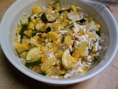 Technically, calabacita is Spanish for squash, but here in New Mexico we use the word generally to mean this traditional dish made from squash. Calabacitas recipes are like green chili stew recipes out here in NM – everybody has one and it is the best.