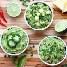 
                    
                        Paleo Guacamole 3 Ways (Classic, Sweet & Spicy)- These are my all-time favorite guacamole recipes!
                    
                
