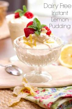 
                    
                        Dairy-Free Instant Lemon Pudding | ZagLeft #soyswaps #sp
                    
                