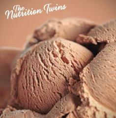 Dark Chocolate Banana Ice Cream | Only 117 Calories | So Easy  Healthy | For MORE RECIPES please SIGN UP for our FREE NEWSLETTER www.NutritionTwins.com