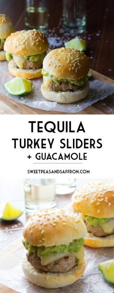 
                    
                        Tequila Turkey Sliders with Fresh Guacamole | sweetpeasandsaffr... Denise | Sweet Peas & Saffron
                    
                