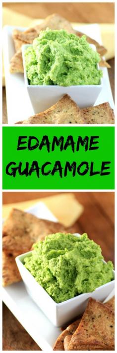 
                    
                        Edamame Guacamole Recipe from Noshing with the Nolands -  Put an Asian twist on your favorite Mexican dish. Vegan, gluten-free, low carb, and delicious!
                    
                