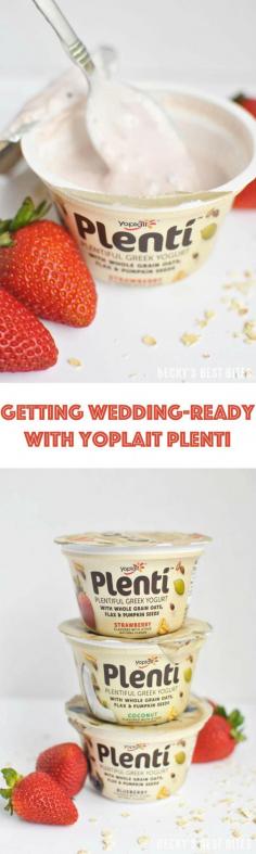 
                    
                        Who’s hungry? I just discovered an amazing new type of yogurt that’s delicious AND satisfying! So now I’m getting Wedding-Ready with Yoplait Plentí Greek Yogurt. My new go-to breakfast #sp #LandofPlenti
                    
                