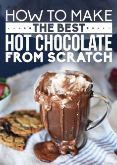 How To Make The World's Best Hot Chocolate.. Recipe by Chocolatier Jacques Torres