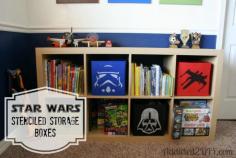 
                    
                        DIY Star Wars Stenciled Storage Boxes
                    
                