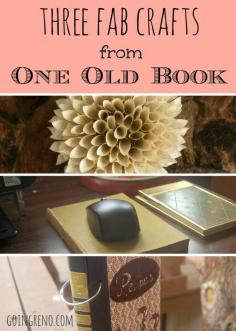Reader's Digest book upcycle
