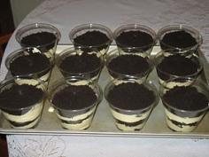 Individual Dirt Cake Cups - vanilla