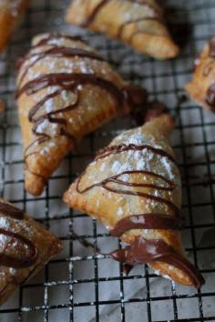 Nutella Turnovers - nutella and cream cheese