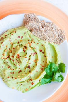 
                    
                        Easy Avocado Hummus Recipe | VeganFamilyRecipe... | #dip # appetizer #healthy #glutenfree #vegan
                    
                