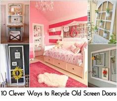 
                    
                        10 Clever Ways to Recycle Old Screen Doors
                    
                