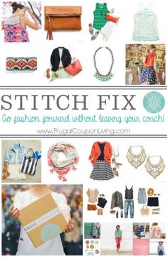 
                    
                        How to Stitch Fix – Become Fashion Forward From Your Couch!  A Personal Stylist Handpicks Five Clothing Items Just For you, Fill Out a Simple Style Profile & Schedule Your First Fix Today on Frugal Coupon Living.
                    
                