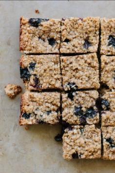 Blueberry Lemon and Quinoa slice