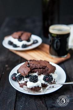 
                    
                        Chocolate Stout & Blackberry Shortcakes
                    
                