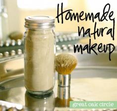 DIY Natural Translucent Powder. Plus this website has awesome DIY makeup recipes!