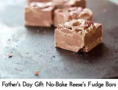 
                    
                        Father’s Day Gift: No-Bake Reese’s Fudge Bars
                    
                