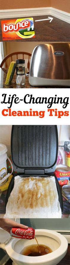 
                    
                        Life-Changing Cleaning Tips
                    
                