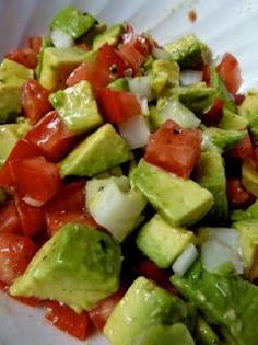 Three 3-Ingredient Avocado Salads ... delicious! #healthy #Mother's Day #side dish
