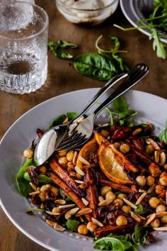 Roasted Moroccan Carrot Salad Recipe | Delicious Everyday
