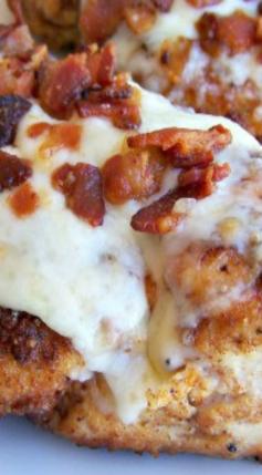 Parmesan Crusted Chicken with Bacon Recipe