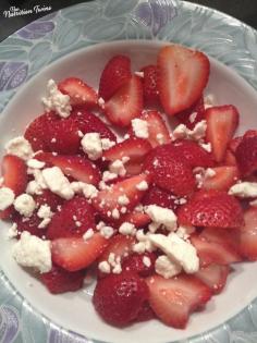 Strawberries and Feta salad
