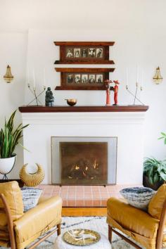 
                    
                        DIY Fireplace Makeover with True Value via A House in the Hills
                    
                