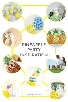 Trends Turned Party: Pineapples! on http://pizzazzerie.com