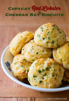 
                    
                        The BEST Red Lobster Cheddar Bay Biscuits on ASpicyPerspective... #biscuits
                    
                