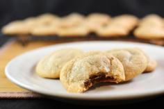 Nutella stuffed PB cookies.